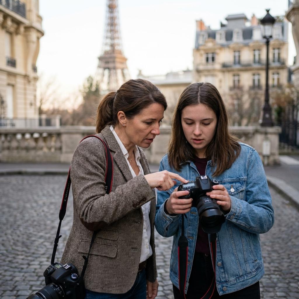 Mac-Ferbond enseignant la photo à Paris